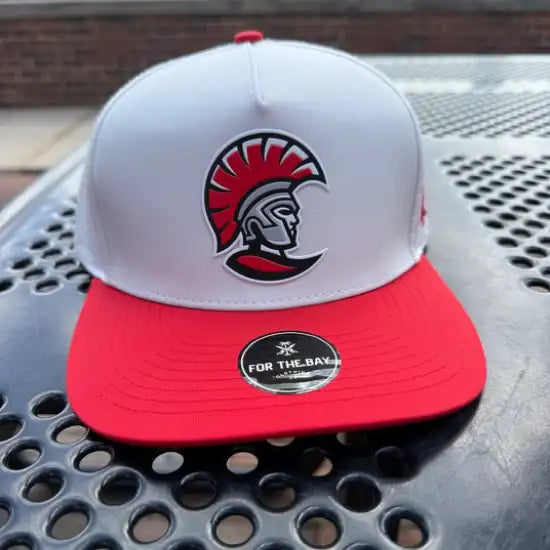 Spartan Hat | White / Red