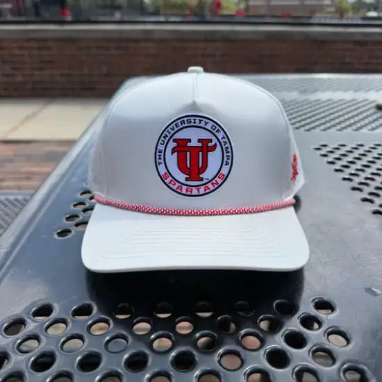 UT Hat | White / Red / Rope